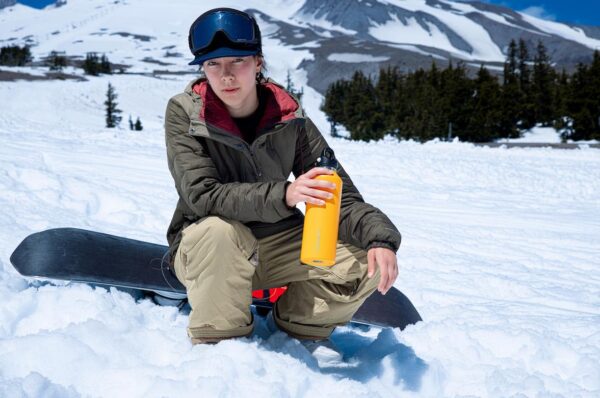 Insulated Outdoor Water Bottle – 304 Steel, No-Screw Lid for Easy Use | Revomax - 图片 8