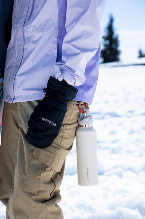 Insulated Outdoor Water Bottle – 304 Steel, No-Screw Lid for Easy Use | Revomax - 图片 7